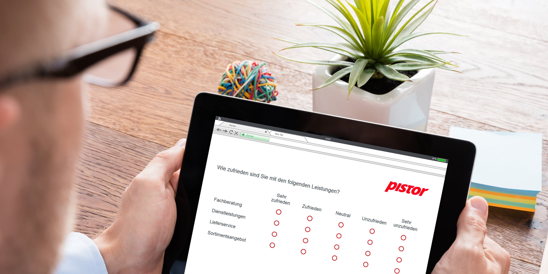 Pistor Kundenpanel Registrieren