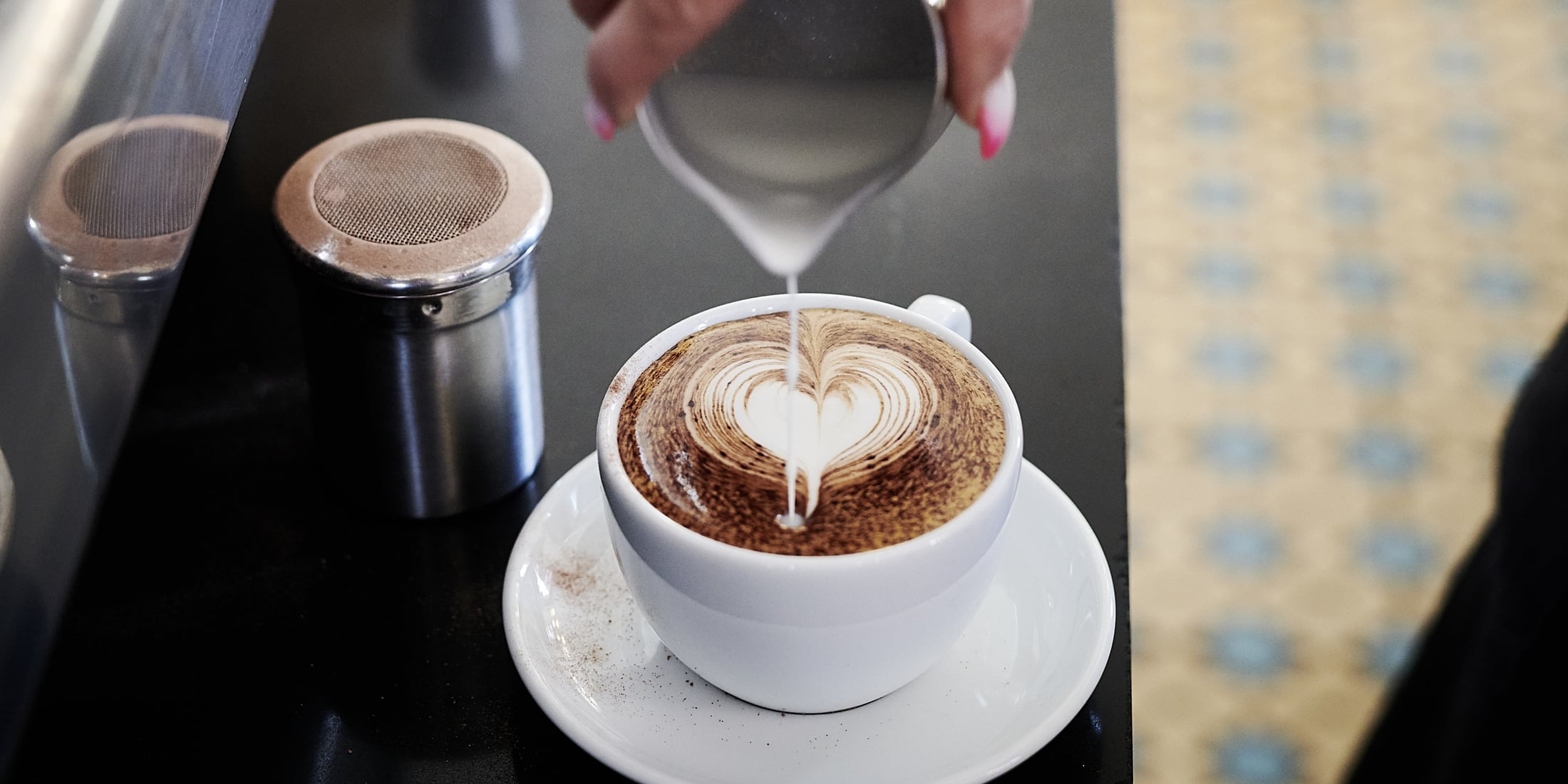 Baeckerei Cafe Hubert Walter Buchmann Kaffee Herz