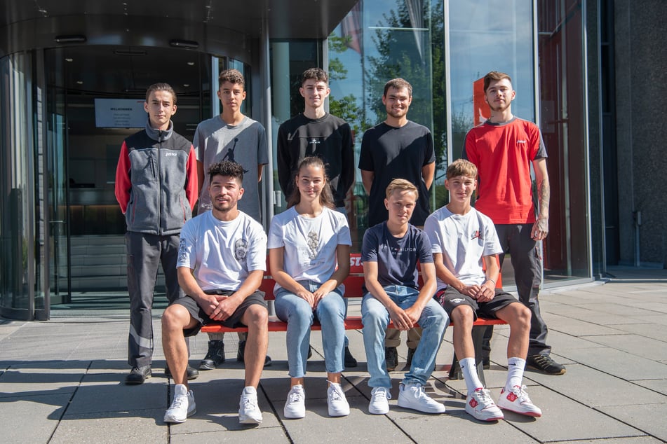 Gruppenbild neue Lernende 2022