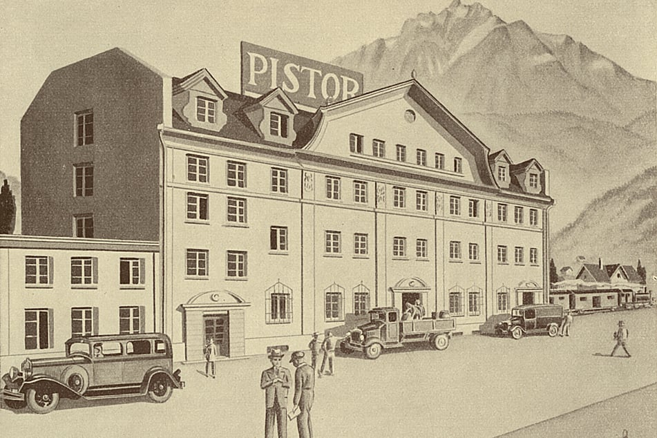 Pistor Genossenschaft Blick zurueck Gebaeude