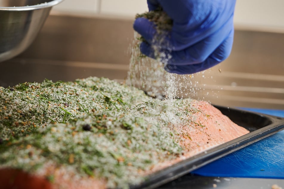 Privatklinik Wyss Graved Lachs