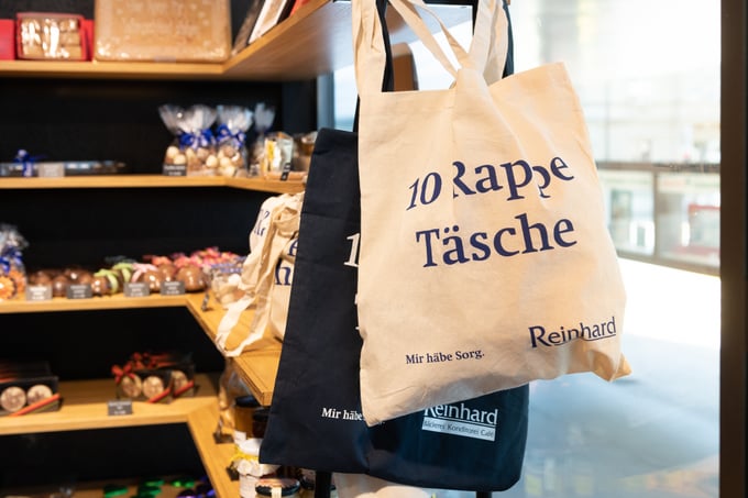 Baeckerei Reinhard AG Alexander Reinhard Pistor Inspiration Food Waste 10 Rappen Tasche