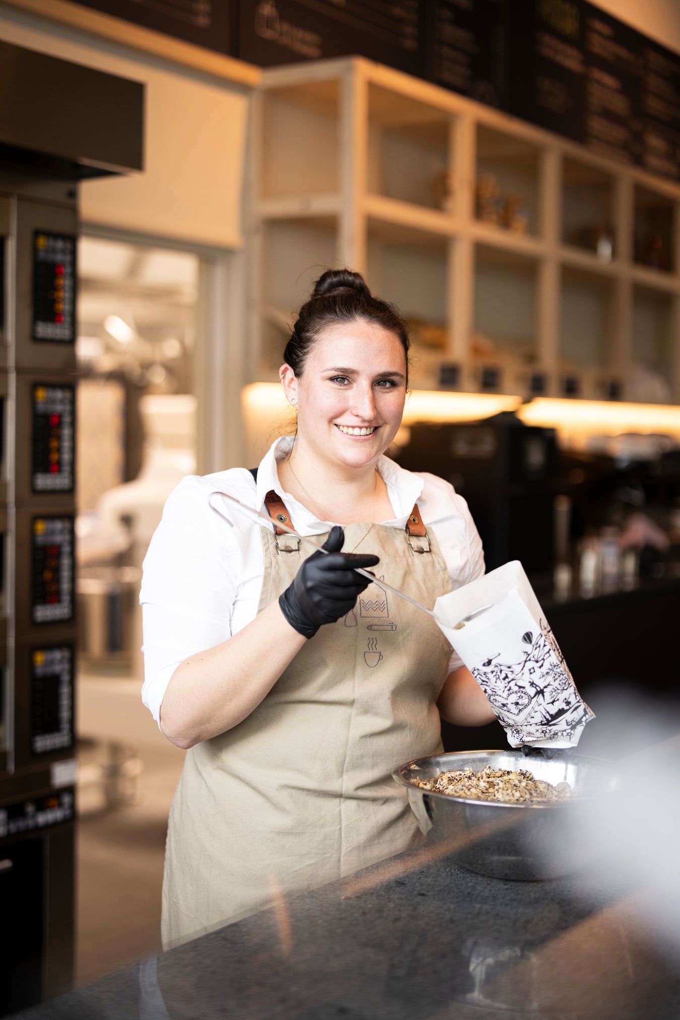 Verpackungslinie gediegen Granola