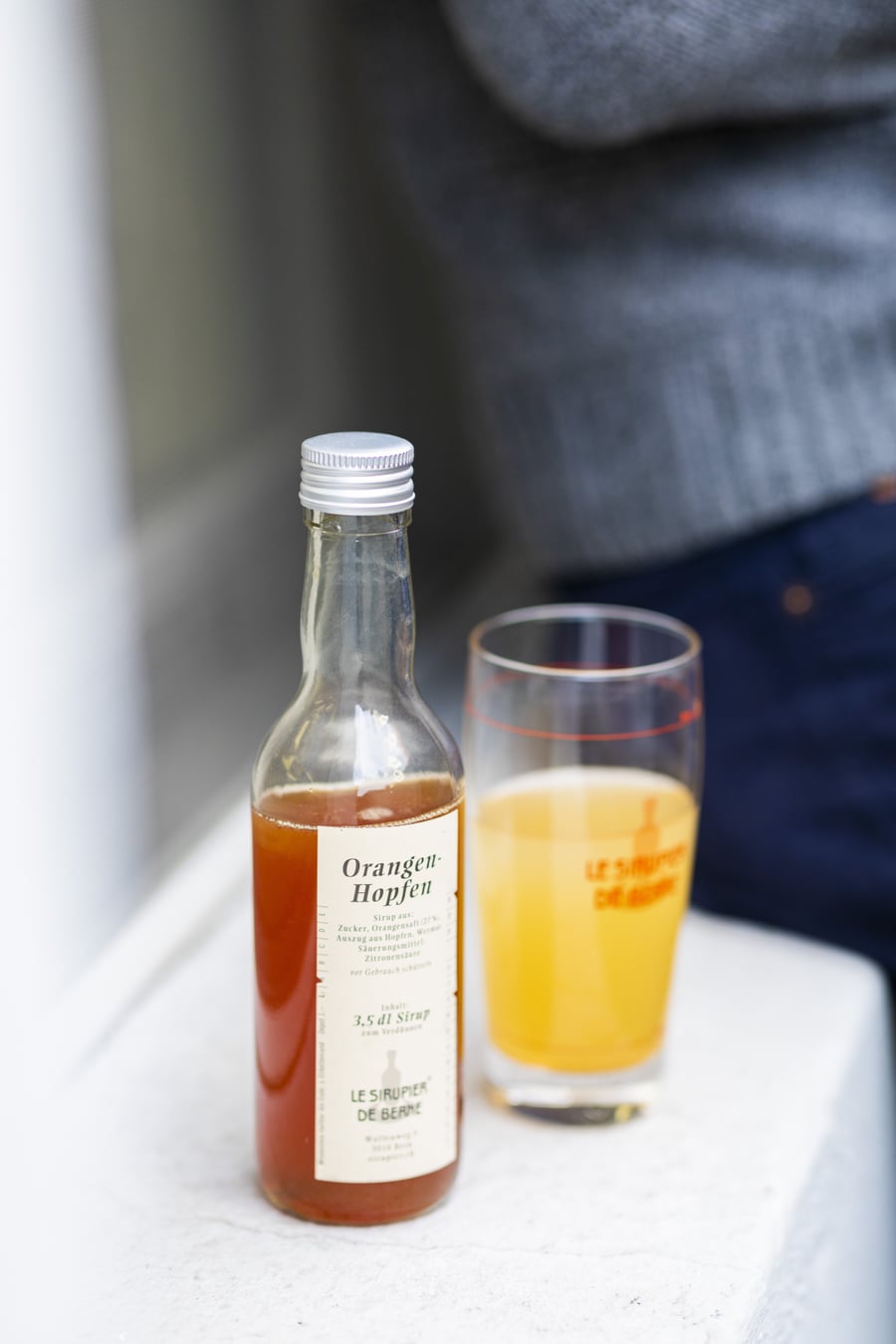Sirup Orangen Hopfen