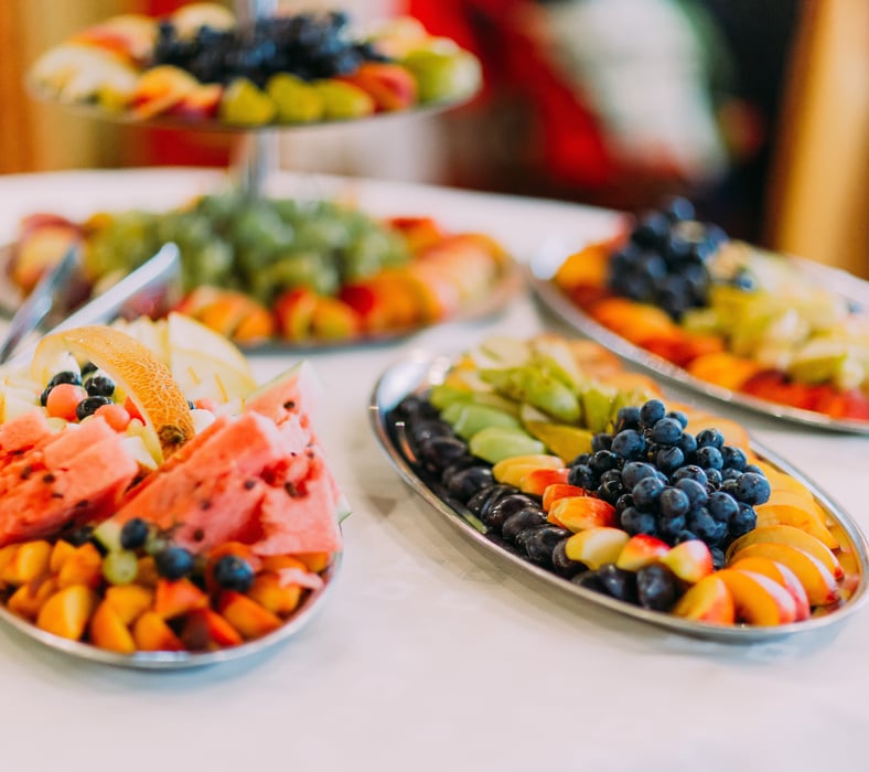 Pistor Inspiration Lebensmittelverschwendung Frühstück Früchte Buffet