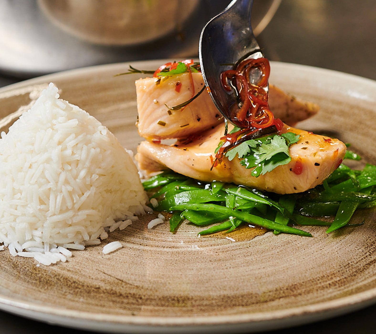 Privatklinik Wyss Lachsmedaillon Gericht