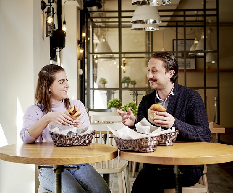 Burgermeister Oberdorf Burger essen