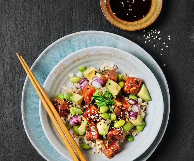 Poke Bowl Pistor Inspiration Trend