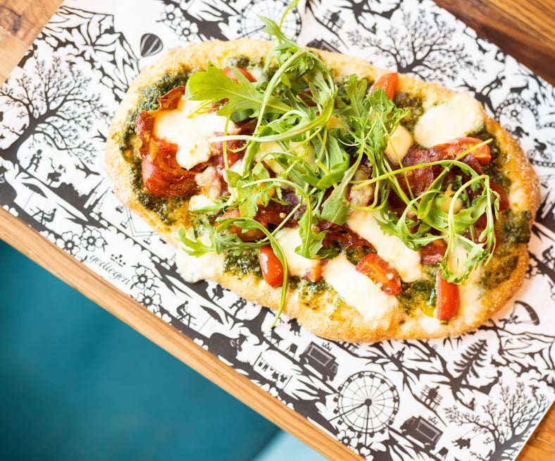 Verpackungslinie gediegen Pizza2