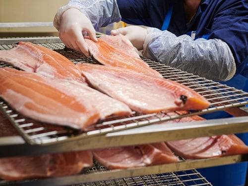 Swiss Lachs Lostallo Lachs räuchern 3