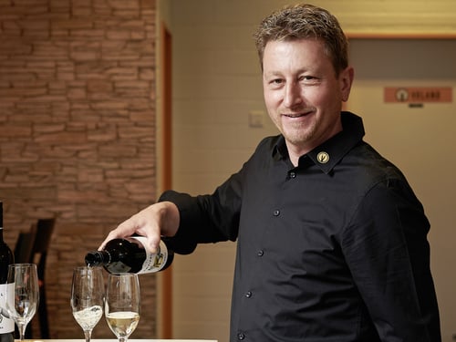 Wein bei Baeckerei Voland Rene Schweizer Pistor Inspiration