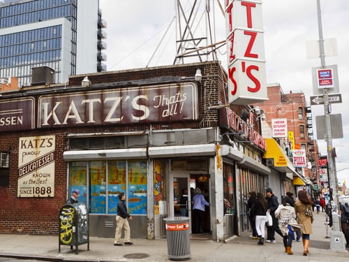 Pistor Inspiration New York Katz's delicatessen iStock 000019796464